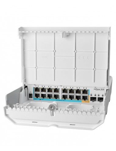 18-портов външен комутатор MikroTik...